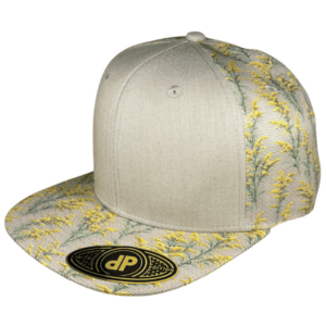 soft khaki / golden wattle snapback