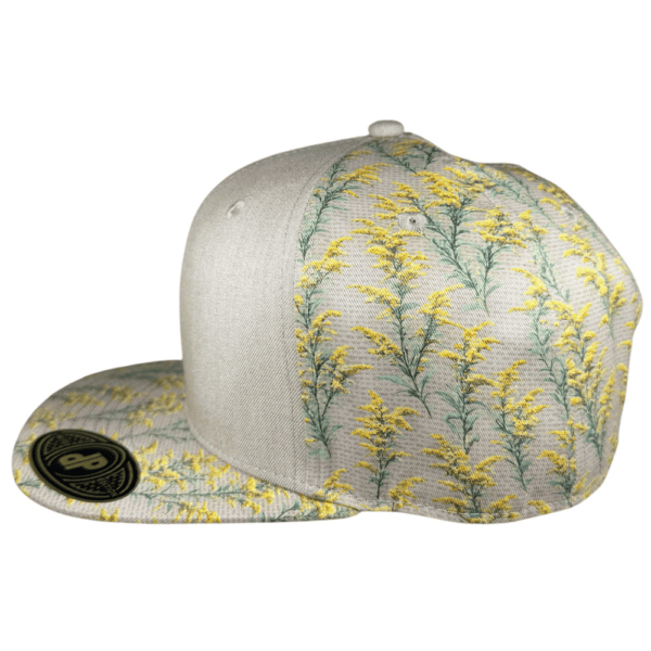 soft khaki / golden wattle snapback