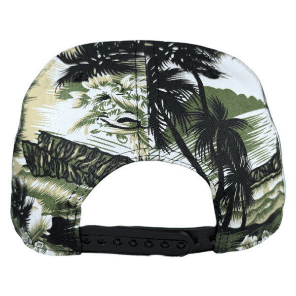 swamp floral snapback