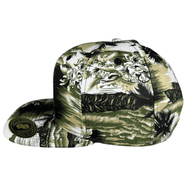 swamp floral snapback